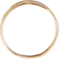 VIKING COIL RING, 9TH-10TH CENTURY AD, SIZE 12 - Fagan Arms