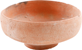 ROMAN RED WEAR POTTERY BOWL 2ND-3RD CENTURY AD