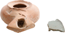 ROMAN OIL LAMP C.100-250 AD