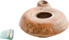 GREEK OIL LAMP 4TH-3RD CENTURY BC - Fagan Arms