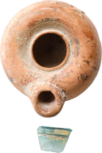 GREEK OIL LAMP 4TH-3RD CENTURY BC