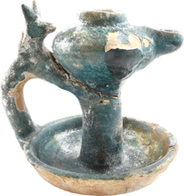 ISLAMIC OIL LAMP 13TH-14TH CENTURY AD