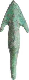 EUROPEAN BRONZE ARROWHEAD C.1200-700BC