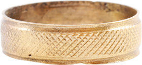 FINE VIKING WEDDING RING, C.850-1050 AD, SIZE 10 1/4