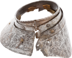 AN ENGLISH CIVIL WARS PERIOD GORGET FROM A CUIRASSIER’S ARMOR - Fagan Arms