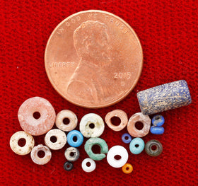 VIKING BEAD ASSORTMENT, 9th-10th CENTURY