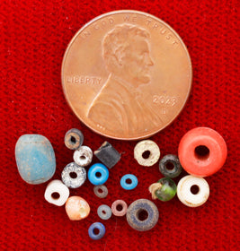 VIKING BEAD ASSORTMENT, 9th-10th CENTURY