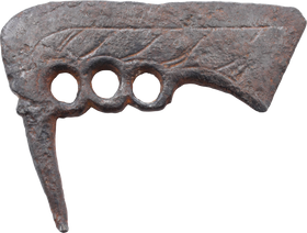 FINE VIKING IRON FLINT STRIKER 9TH-10TH CENTURY AD