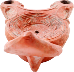 EGYPTIAN DOUBLE OIL LAMP 1ST-2ND CENTURY AD - Fagan Arms