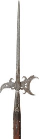 NORTH EUROPEAN HALBERD C.1700