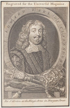 ORIGINAL ENGLISH LITHOGRAPH Edward Earl of Clarendon