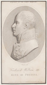 ORIGINAL ENGLISH LITHOGRAPH Frederick Willhelm III King of Prussia
