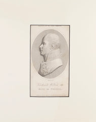 ORIGINAL ENGLISH LITHOGRAPH Frederick Willhelm III King of Prussia - Fagan Arms