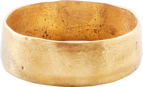 VIKING WEDDING RING C.900-105 AD, SIZE 7 3/4
