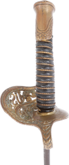 CIVIL WAR STAFF & FIELD OFFICER’S SWORD, M.1850 - Fagan Arms