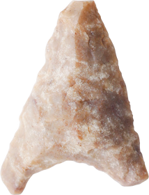 ANCIENT EGYPTIAN FLINT ARROWHEAD, C.3000-2500 BC