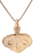 ANCIENT VIKING HEART PENDANT NECKLACE, C.850-1050 AD