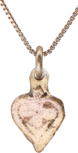 ANCIENT VIKING HEART PENDANT NECKLACE, 866-1067 AD