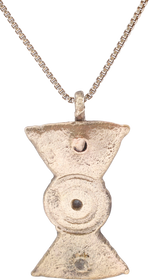 ROMAN LEGIONARY’S SWORD BELT MOUNT NECKLACE MID 4TH CENTURY AD