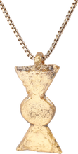 ROMAN LEGIONARY’S SWORD BELT MOUNT NECKLACE, 4TH CENTURY AD