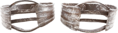 PAIR OF GERMAN “MAXIMILION” STIRRUPS C.1510-30 - Fagan Arms