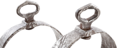 PAIR OF GERMAN “MAXIMILION” STIRRUPS C.1510-30 - Fagan Arms