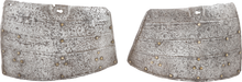 A PAIR OF TASSETS C.1620-40 FOR A PIKEMAN’S ARMOR