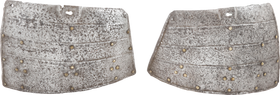 A PAIR OF TASSETS C.1620-40 FOR A PIKEMAN’S ARMOR