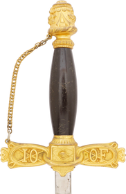 FINE AMERICAN SECRET SOCIETY SWORD C.1880