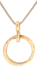 VIKING BEARD RING NECKLACE, 9TH-11TH CENTURY