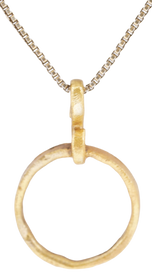 VIKING BEARD RING NECKLACE, 9TH-11TH CENTURY