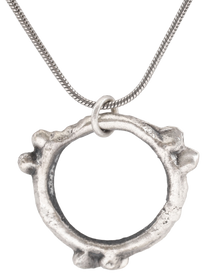 CELTIC PROSPERITY RING NECKLACE, C.300-100 BC