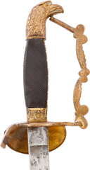 US 1821 PATTERN EAGLE HEAD ARTILLERY SWORD - Fagan Arms