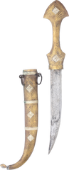 MOROCCAN JAMBIYA LATE 19TH-EARLY 20TH CENTURY - Fagan Arms