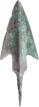 EUROPEAN BRONZE AGE ARROWHEAD C.900 BC