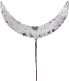 RARE INDOPERSIAN CRESCENT FORM ARROWHEAD, 17TH-19TH CENTURY