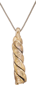 RARE VIKING WOMAN WARRIOR’S BRACELET PENDANT NECKLACE, 10th-11th CENTURY AD