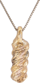 VIKING WARRIOR’S BRACELET PENDANT NECKLACE, 850-1050AD