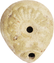 EGYPTIAN FROG OIL LAMP 2ND-4TH CENTURY AD