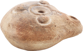 ANCIENT EGYPTIAN FROG LAMP 2ND-4TH CENTURY AD