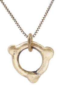 CELTIC PROSPERITY RING NECKLACE, C.300-100 BC