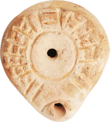 EGYPTIAN FROG OIL LAMP, C.3RD-5TH CENTURY - Fagan Arms