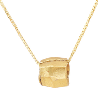 ANCIENT VIKING GILT BEAD NECKLACE 9TH-11TH CENTURY AD