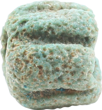 VIKING GREEN CERAMIC BEAD, 9TH-10TH CENTURY AD