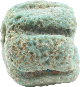 VIKING GREEN CERAMIC BEAD, 9TH-10TH CENTURY AD