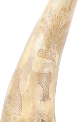 PENNSYLVANIA POWDER HORN, 18TH-EARLY 19TH CENTURY - Fagan Arms