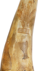 PENNSYLVANIA POWDER HORN, 18TH-EARLY 19TH CENTURY - Fagan Arms