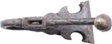 GOTHIC SWORD BELT HOOK, 15TH CENTURY