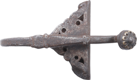 GOTHIC SWORD BELT HOOK, 15TH CENTURY