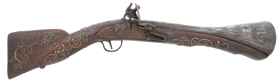 OTTOMAN TURKISH FLINTLOCK BLUNDERBUSS, C.1800